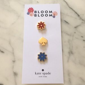 Kate spade set of 3 pins
